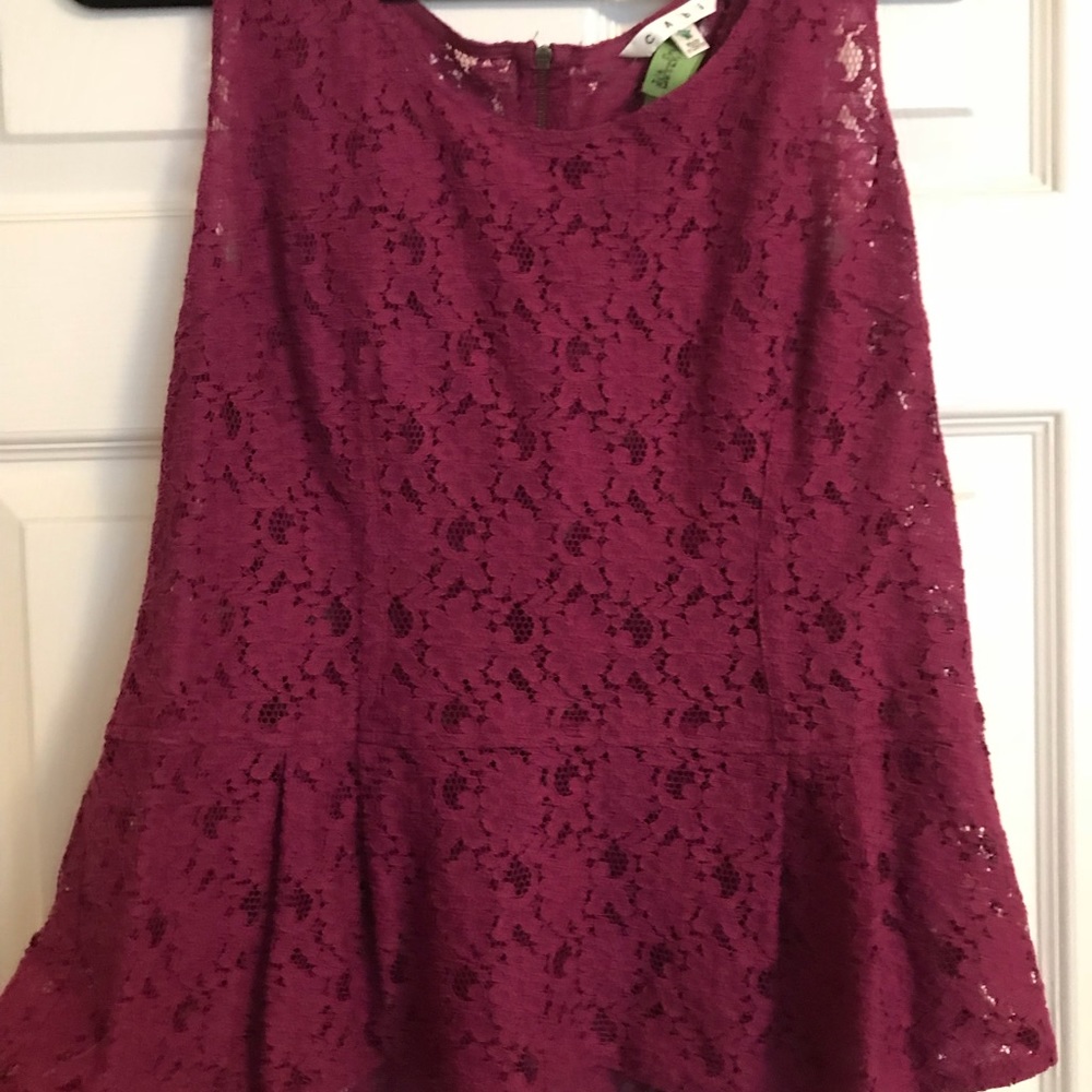 CABI Peplum Top
